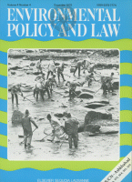 Go to journal home page - Environmental Policy and Law